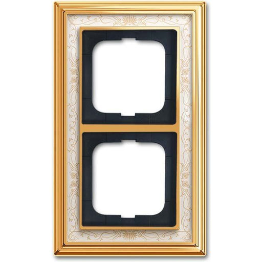 Busch-Jaeger - Abdeckrahmen Abdeckrahmen 1722-836-500 ms-pol. Dekor elf-ws − 1 Stück by Busch-Jaeger
