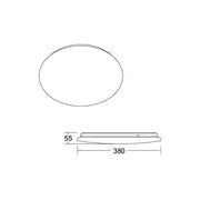 Brumberg Leuchten - Decken-/Wandleuchte LED-Anbauleuchte 12578073 3000K
