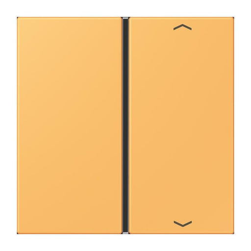 Jung - Abdeckung/Bedienelement für Installationsschalterprogramme Taste 1fach m. Pfeilsymb. LC 401 TSAP 254 ocre jaune clair