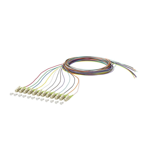 Metz Connect - LWL-Pigtail OpDAT Pigtail LC 2m 150R1JO0020E OM5 12-farbig − 12 Stück