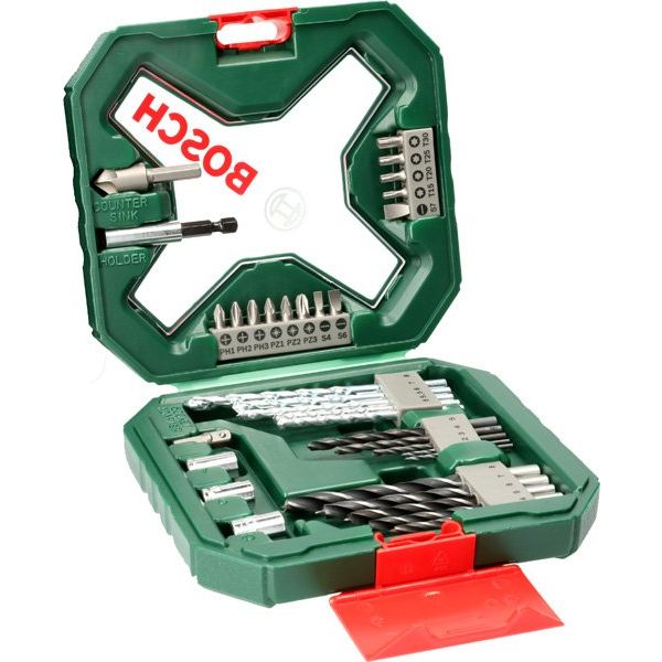 Bosch - Werkzeugset X-Line Classic Bohrer- und 2607010608 Schrauber-Set