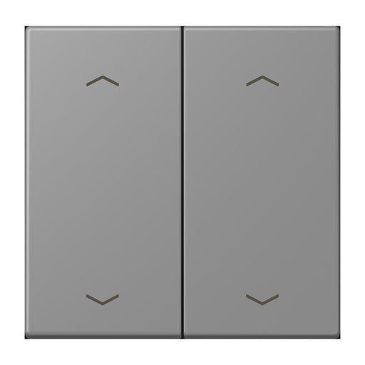 Jung - Abdeckung/Bedienelement für Installationsschalterprogramme Wippe mit Pfeilsymbolen LC 102 P 203 gris 31