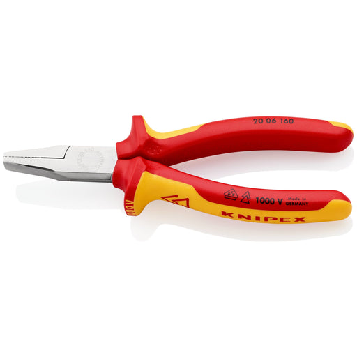 Knipex - Flachzange 20 06 160 verchromt, 160mm