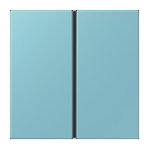 Jung - Abdeckung/Bedienelement für Installationsschalterprogramme Tastensatz 1fach LC 401 TSA 213 ceruleen moyen