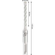 Bosch - Bohrer PRO SDS plus-5X 2608707230(VE10) Hammerbohrer 5,5 x