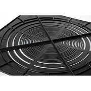 HellermannTyton - Leuchteneinbaugehäuse Deckenabstandhalter-Platte 148-00117(10) 75-314mm schwarz