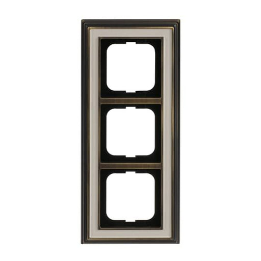 Busch-Jaeger - Abdeckrahmen Rahmen 3-fach 1723-848 ms/antik elfenbeinws − 1 Stück by Busch-Jaeger
