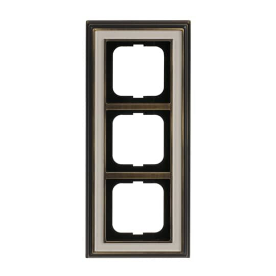 Busch-Jaeger - Abdeckrahmen Rahmen 3-fach 1723-848 ms/antik elfenbeinws  − 1 Stück
