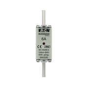 Eaton - Messersicherung Sicherungseinsatz Nieders. NH FUSE 6A#6NHG0B 6A AC 500V 120kA − 3 Stück