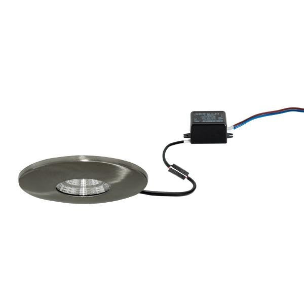 Brumberg Leuchten - Downlight/Strahler/Flutlicht LED-Einbaudownlight 230V 38371153 rund