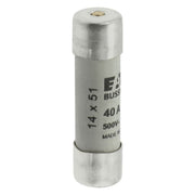 Eaton - Zylindrische Sicherung Sicherungseinsatz Nieders. CYL GG 14,#C14G40S 40A AC 500V 120kA − 10 Stück