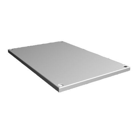 Rittal - Dach-/Bodenelement (Gehäuse/Schaltschrank) Dachblech SV 9681.646 BT: 400x600mm, IP 55