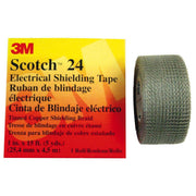 3M - Klebeband Metalldrahtgewebeschlauch Scotch 24 25x30 25 mm x 30 m − 10 Stück