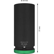Bosch - Sechskant-Einsatz für Steckschlüssel PRO Impact 2608003055 Steckschlüsselsatz