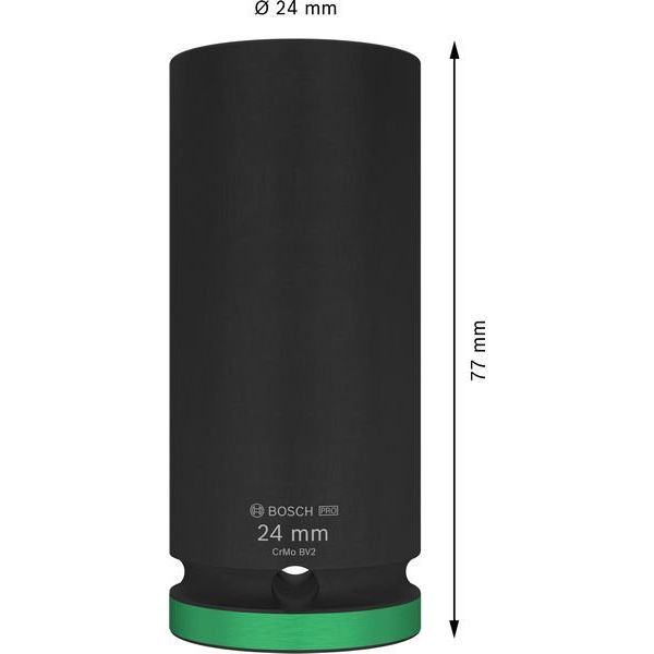 Bosch - Sechskant-Einsatz für Steckschlüssel PRO Impact 2608003055 Steckschlüsselsatz