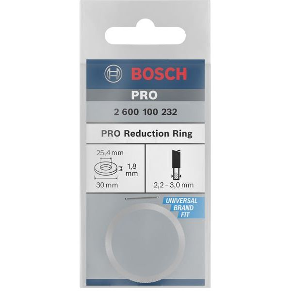 Bosch - Systemzubehör für Sägen (Akku/elektrisch/Druckluft) Reduzierring für PRO 2600100232 Kreissägeblatt 30 x