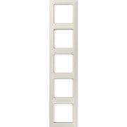 Jung - Abdeckrahmen Rahmen 5-fach ws AS 585 BF waage/senkrecht