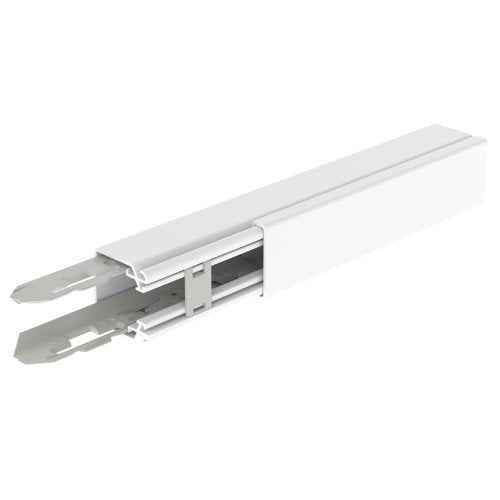 Unex - Leitungsführungskanal Installationskanal 73020-2 rws 40x40 U23X − 48 Meter