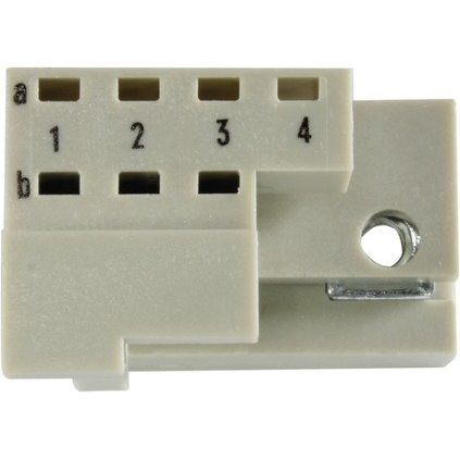 Harting - Zubehör/Ersatzteile für Industriesteckverbinder Rastelemente B 09060009998 Messerleiste rechts − 100 Stück