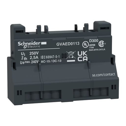 Schneider Electric - Hilfsschalterblock Hilfsschalter GVAED0113 1S, 1Ö