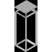 Schroff - Dach-/Bodenelement (Gehäuse/Schaltschrank) Dach angehoben 25230012 T800mm RAL7021