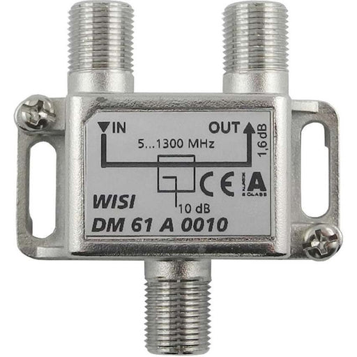 Wisi - Abzweiger und Verteiler Abzweiger 1f. DM 61 A 0010 5-1300MHz,10dB Cl.A − 1 Stück by Wisi
