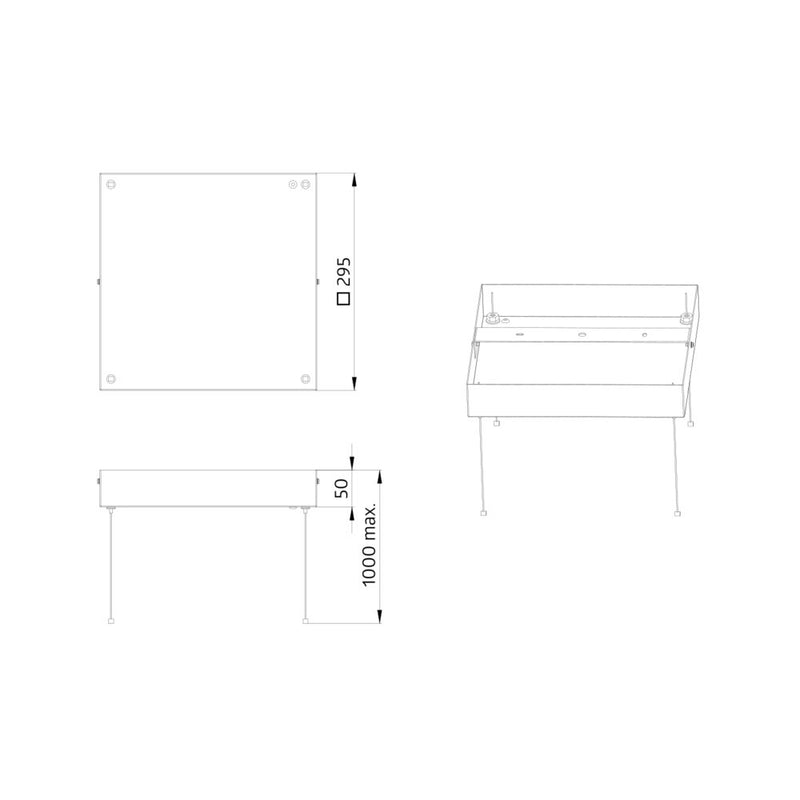BEG Brück Electronic - Mechanisches Zubehör/Ersatzteile für Leuchten Pendelsatz 93090