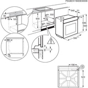 Electrolux AEG MDA - Herd EB-Herdset Pyrolyse KOMBI3026P OU5PE40SM+TA64RAS6XB
