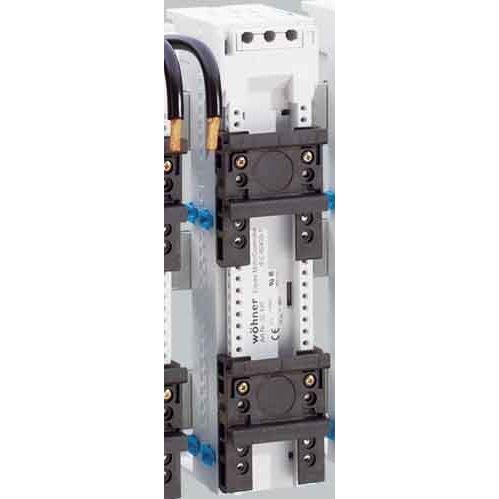 Wöhner - Sammelschienen-Adapter Sammelschienenadapter EMC 32420 m.2 Tragschiene − 4 Stück