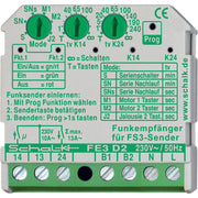 Schalk - Funkempfänger Funk-Empfängerschalter FE3 D2 − 1 Stück