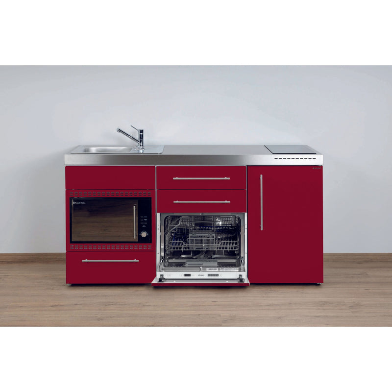 Stengel - Mini-Küche Miniküche Premiumline MPGSMOSBR170GSMKSlBr Bordeauxrot