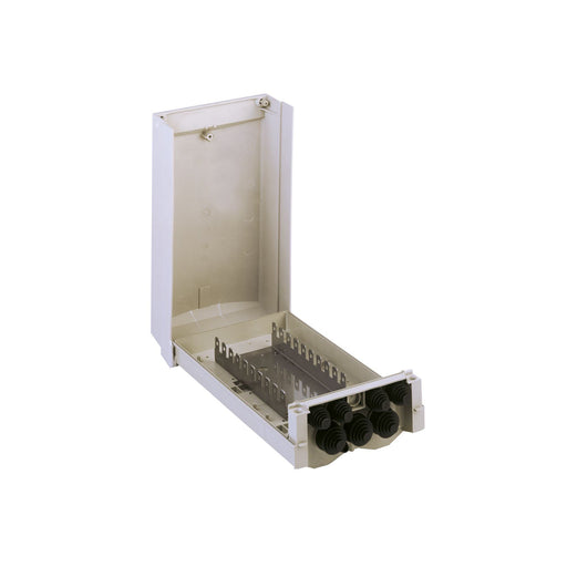Corning - Verteiler für Fernmeldetechnik Leergehäuse DDB100 DE620036868 für 10 Leisten