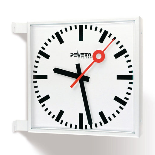 Peweta - Uhr Außenuhr quadrat. 74.762.622 642x642mm