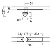Zumtobel Group - Bewegungsmelder-Sensor Bewegungssensor PST DIMLIT #22170571