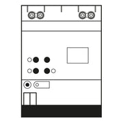 Jung - Bussystem-Systemschnittstelle/Medien-Gateway KNX DALI-2 Gateway Colour 30064 1S DA2 R 1fach − 1 Stück