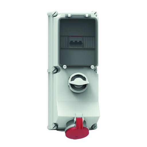 Bals Elektrotech - CEE-Steckdose abschaltbar, abgesichert (IEC 60309) Wandsteckdose abschaltbar 17533 verriegelt abgesich