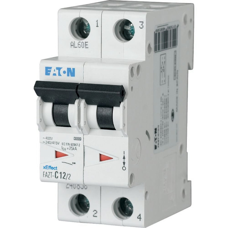 Eaton - Leitungsschutzschalter 2p. FAZT-C6/2 6A Charakt.: C