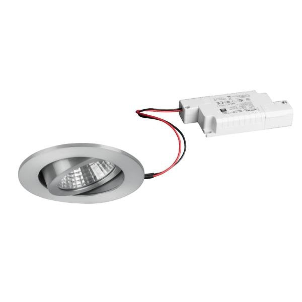 Brumberg Leuchten - Downlight/Strahler/Flutlicht LED-Einbaustrahler 39361253 alu matt, TRIACdim