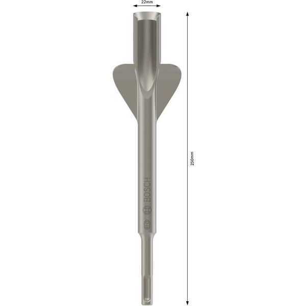 Bosch - Maschinenmeißel PRO SDS plus Flügelmeißel, 2608690007 22 x 250 mm