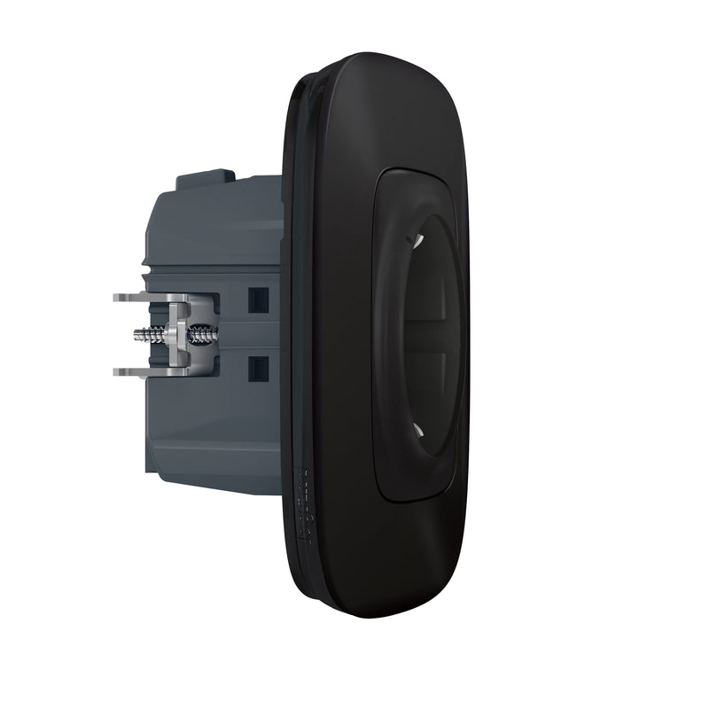Legrand - Steckdose Schutzko-Steckdose Legrand 752894 Schwarz