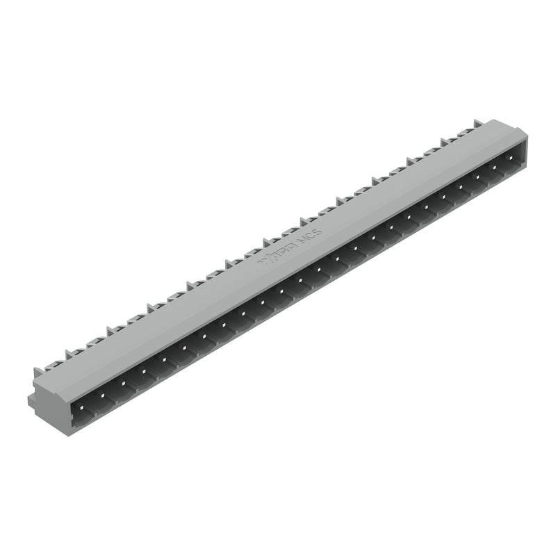 WAGO - Leiterplattensteckverbinder THT-Stiftleiste Lötstift 231-484/001-000 1,2x1,2,abgew.,gr − 50 Stück