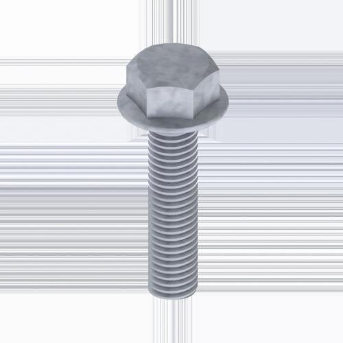 Unex - Maschinenschraube/Bolzen Verzinkung Klasse 6 60849-C6 − 50 Stück by Unex
