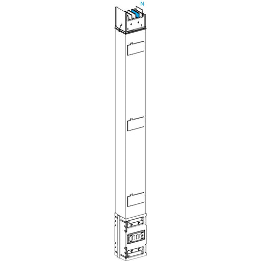 Schneider Electric - Schienenverteilereinheit für Steigleitung KSA gerades Element KSA1000EV4153 1000A 1,5m