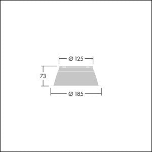 Thorn - Lichttechnisches Zubehör/Ersatzteile für Leuchten Reflektor UGR CETUS3 L UGR INSERT