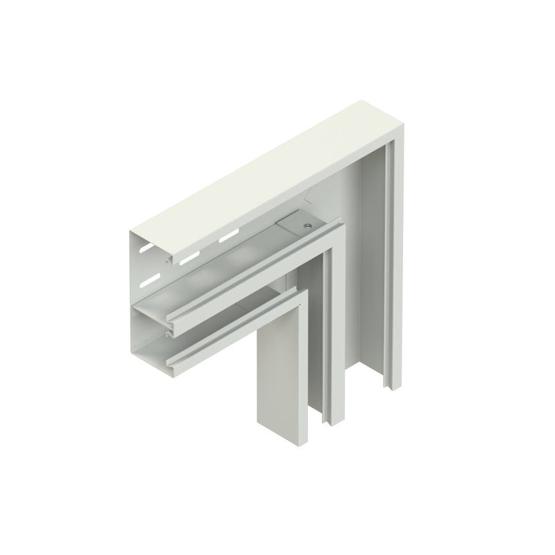 Niedax - Flachwinkel für Geräteeinbaukanal GK-Vertikaleck 90Gr. DKVU 170-78T70 VW 170x70mm