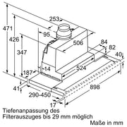Siemens - Dunstabzugshaube Flachschirmhaube LI97RA561