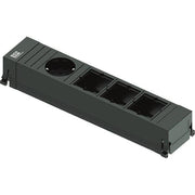 Bachmann - Mehrfachsteckdose Steckdoseneinheit 916.0611 1xSchutzk. 3xABD