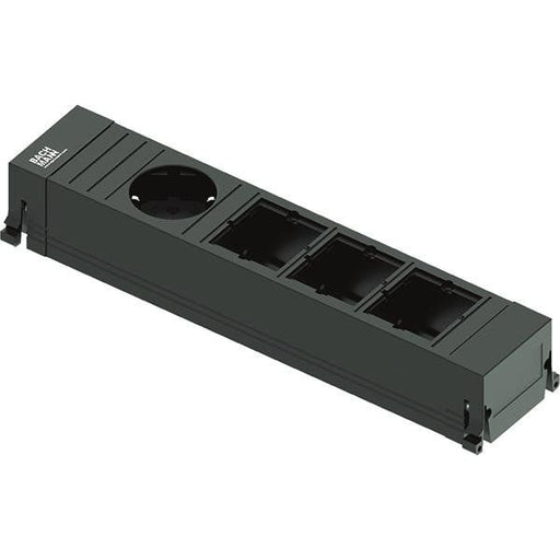 Bachmann - Mehrfachsteckdose Steckdoseneinheit 916.0611 1xSchutzk. 3xABD