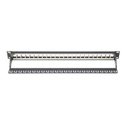 DIGITUS - Patchpanel Kupfer Modular Patch Panel unges. DN-91411 24Port,Blank,1HE,sw