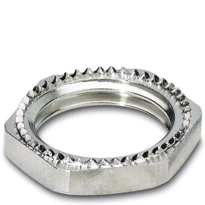Phoenix Contact - Rundsteckverbinder, feldkonfektionierbar (Industriesteckverbinder) EMV-Mutter 1104648 − 10 Stück